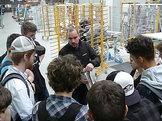 Exkurze ve firmě - SPŠ stavební H.Brod